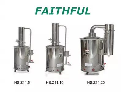 Stainless Steel Water Distiller